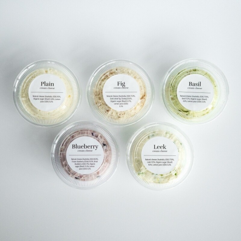 에피베이글,플레인베이글,대파크림치즈